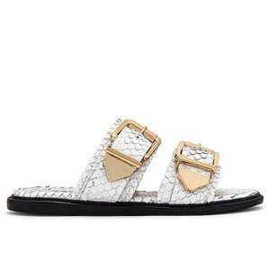 EUC Schutz ‘Shina’ Bright White Sandals